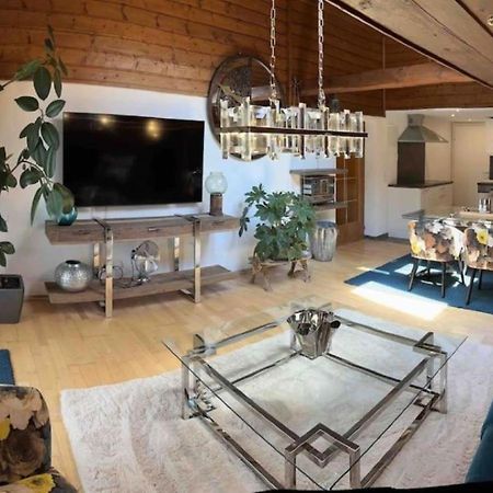 Wohnung 4 Mit Balkon Und Bergblick Grossgmain Exteriör bild