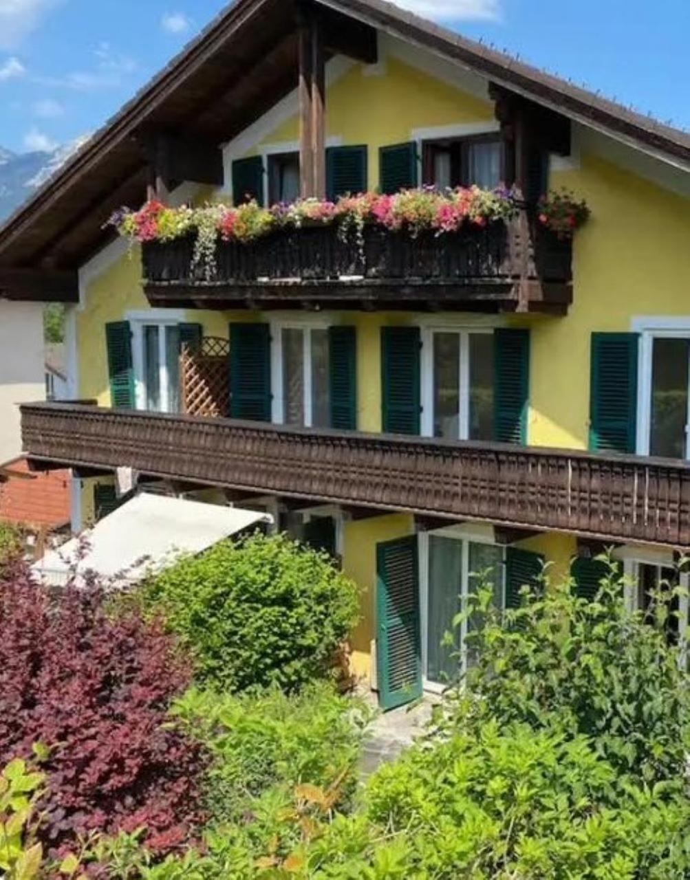 Wohnung 4 Mit Balkon Und Bergblick Grossgmain Exteriör bild