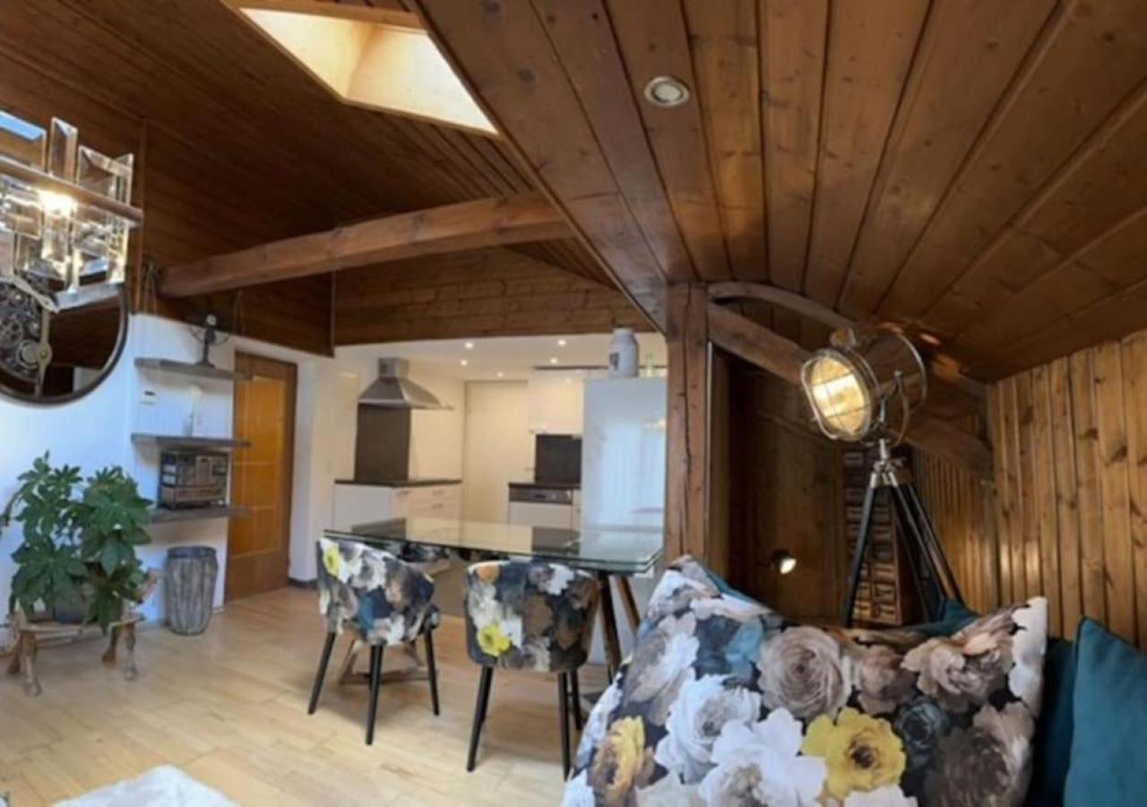Wohnung 4 Mit Balkon Und Bergblick Grossgmain Exteriör bild